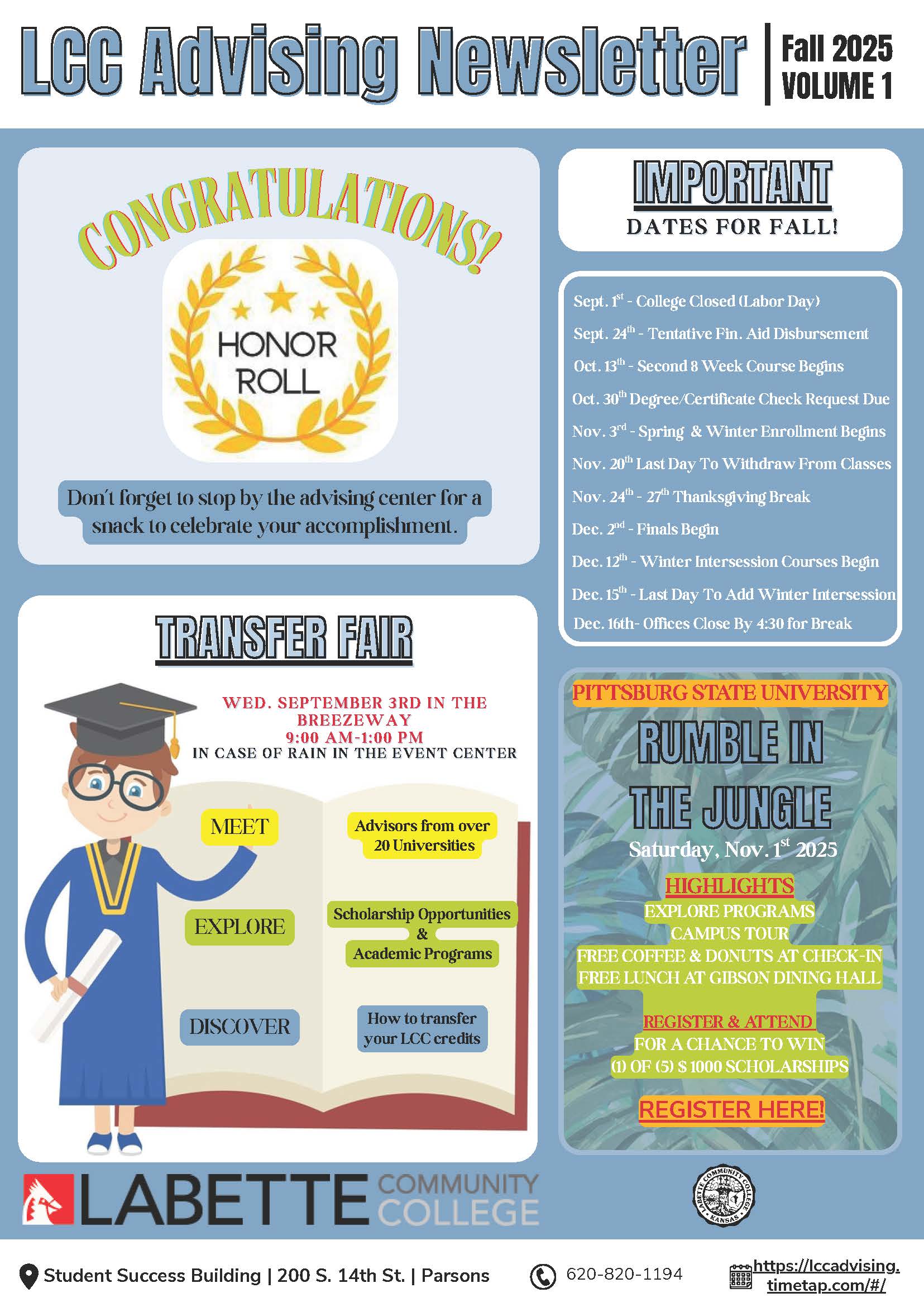 Advising Newsletter 3.11