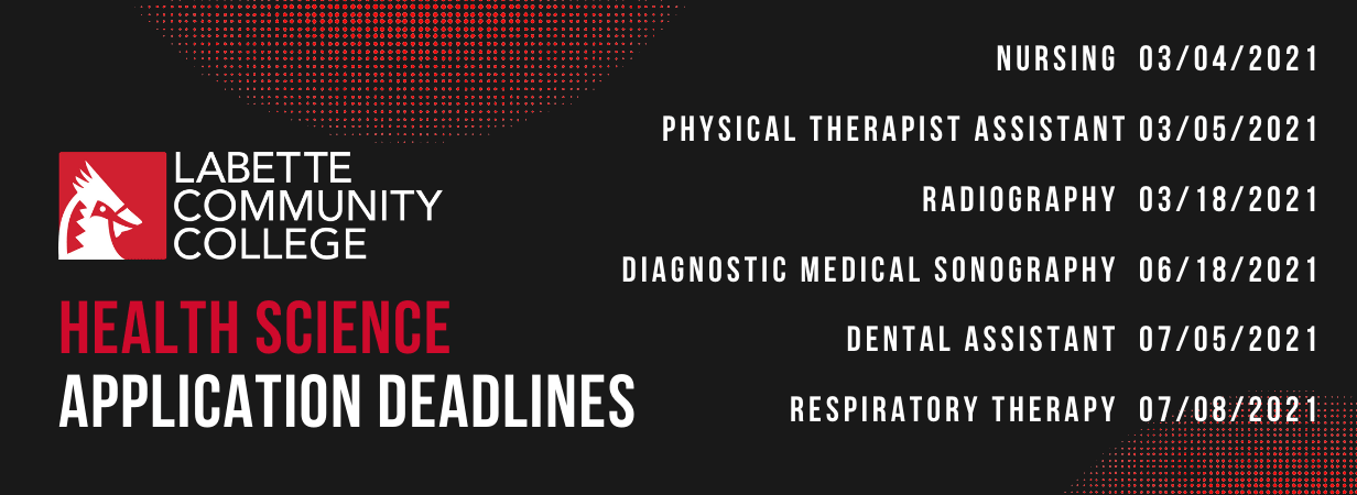 #deadlines Health Science Deadlines