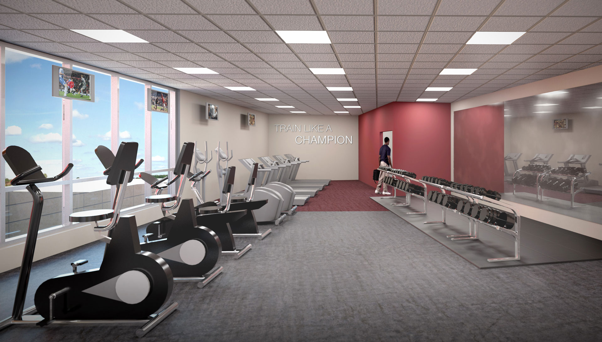 LCC Athletic Expansion Fitness Center