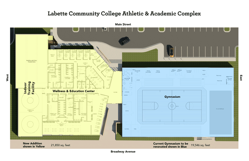 Athletic Complex Floor Plan