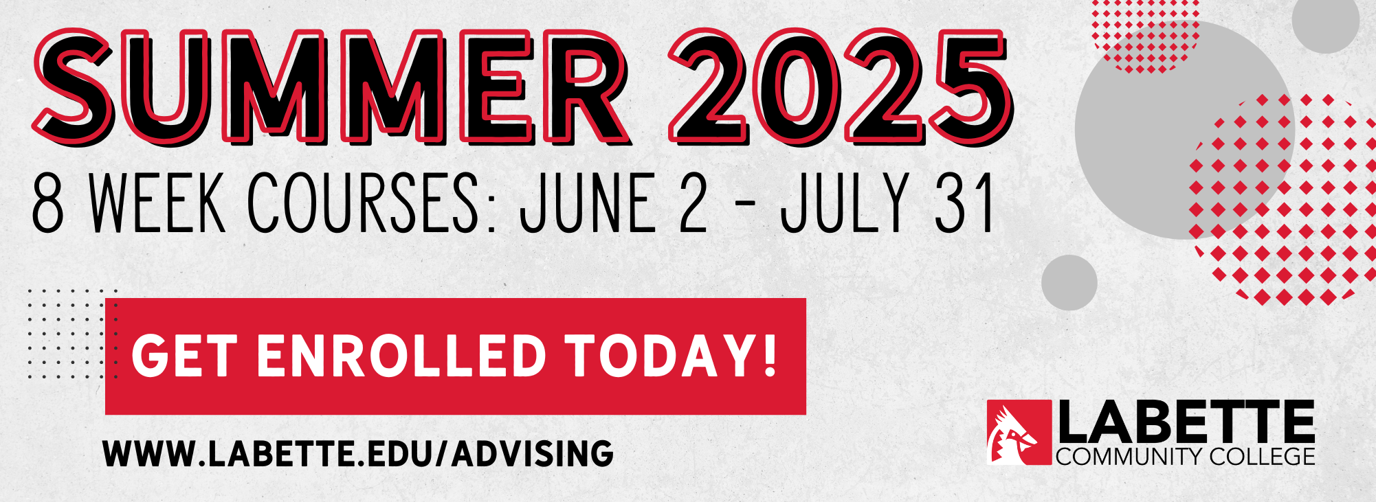 Summer 8-Week Courses
