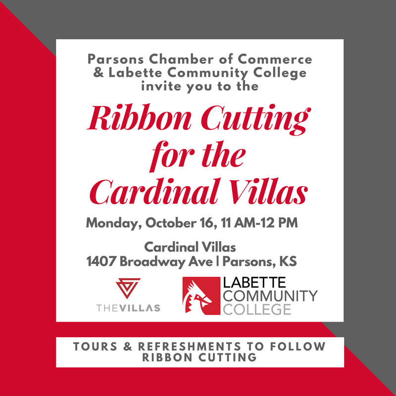 Labette Community College - CARDINAL VILLAS Coming Fall 2017 Visit  www.thecardinalvillas.com to learn more about the new student housing  option for LCC! Website provides floor plans, amenities list, and more!